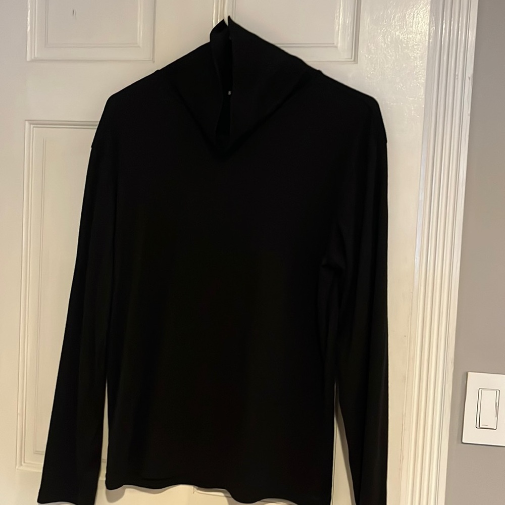black turtleneck